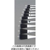 エスコ 14号 画筆(黒豚毛) EA109MK-46 1セット(15本)（直送品）
