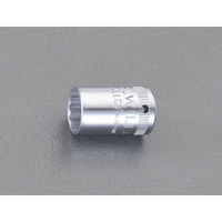 エスコ 1/4”DRx 13mm ソケット EA617XA-13 1セット(4個)（直送品）