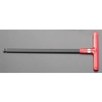 エスコ 6.0x205mm [BallーHexagon]T型レンチ EA573TE-6 1セット(10本)（直送品）