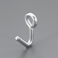 エスコ 87.6mm フック(ステンレス製) EA638FY-12 1セット(10個)（直送品）