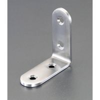 エスコ 50x50x20mm 両面アングル(ステンレス製) EA951ED-50 1セット(15個)（直送品）