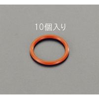 エスコ Pー 7 オーリング (シリコンゴム/10個)(運動用) EA423RE-7 1セット(300個:10個×30袋)（直送品）