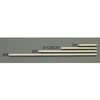 エスコ # 2x6.0mmx300mm [+ ー]ドライバービット EA611KR-224 1セット(15本)（直送品）
