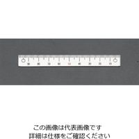エスコ 200mm [左方向/上目盛]スケール EA948J-44 1セット(10個)（直送品）