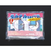 エスコ 320g 急速硬化モルタルパテ EA934KB-38 1セット(3200g:320g×10袋)（直送品）