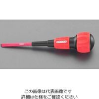 エスコ 5.0x150mm [ー]ドライバー(パワーG 電工・絶縁) EA557AR-150 1セット(10本)（直送品）