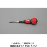 エスコ 2.0x100mm [Ball Hexagon]ドライバー EA573KR-2 1セット(15本)（直送品）