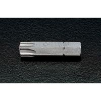 エスコ T20x25mm [Bore Torx]ドライバービット EA611AA-20 1セット(15本)（直送品）