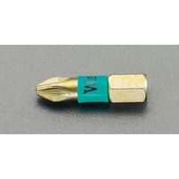 エスコ PZ2x25mm [Pozidriv]ドライバービット EA611AP-2 1セット(30個)（直送品）