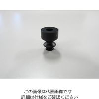 エスコ φ 6mm 真空パッド(ニトリル製/ソフトベローズタイプ) EA425PJ-606 1セット(10個)（直送品）