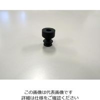 エスコ φ 8mm 真空パッド(ニトリル製/ソフトベローズタイプ) EA425PJ-608 1セット(10個)（直送品）