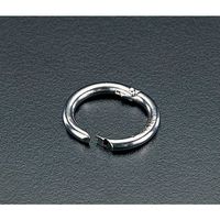 エスコ 35mm径 チェーンキャッチ(ステンレス製) EA951GA-35 1セット(10個)（直送品）