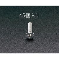 エスコ M5x16mm 皿頭小ねじ(ステンレス製/45本) EA949SK-51 1セット(675本:45本×15袋)（直送品）
