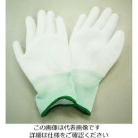 エスコ [M/230mm] 手袋(極薄ナイロン・滑り止め付) EA354AJ-12 1セット(30双)（直送品）