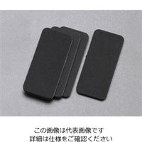 エスコ 45x100x4mm コーナーガード(黒/4個) EA983FE-47 1セット(80個:4個×20袋)（直送品）