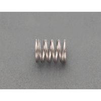 エスコ 5.0x0.5 / 7.5mm 押しスプリング(ステンレス/5本) EA952SF-80 1セット(75本:5本×15ケース)（直送品）