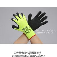 エスコ [XL] 手袋(耐切創/ポリエステル・ステンレス糸ゴムコート) EA354GJ-33 1セット(10双)（直送品）
