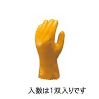 エスコ [L] 手袋(耐油/塩化ビニール・綿裏) EA354GE-46 1セット(15双)（直送品）