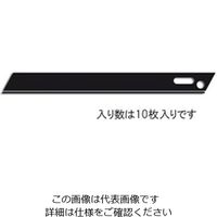 エスコ カッターナイフ替刃(折れ線なし/10枚) EA589CV-14 1セット(100