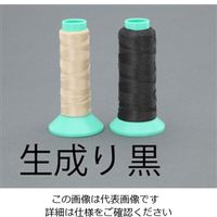 エスコ #30 x200m 縫糸(ベクトラン製/生成) EA628AZ-1 1セット(5巻)（直送品）