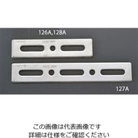 エスコ 24x150mm フラット型連結金具(ステンレス製) EA951EA-127A 1セット(15個)（直送品）