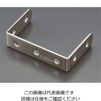 エスコ 27x27x19mm コ型連結金具(ステンレス製) EA951EA-271A 1セット(30個)（直送品）