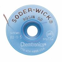 エスコ 0.9mm ソダーウィック(1巻) EA323-11 1セット(15個)（直送品）