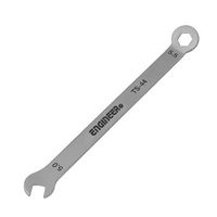 エスコ 5.5x5.0mm 片目片口スパナ(薄型・ステンレス製) EA614CT-4 1セット(15丁)（直送品）