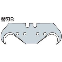 広島 モザートナイフ　替刃　B 402-37 1パック（10枚入）（直送品）