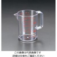 エスコ 520ml 計量カップ(耐熱) EA991KA-21 1セット(10個)（直送品）