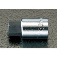 エスコ 1/4”DRx 7 mm [INHEX]ソケット EA618AT-7 1セット(10個)（直送品）