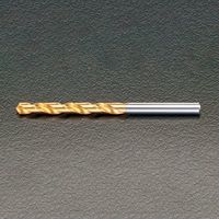 エスコ 6.5x101mm ストレートシャンクドリル(TiN coat HSS) EA824NJ-6.5 1セット(4本)（直送品）