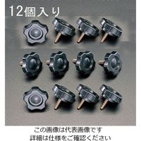 エスコ M5x30mm 菊形ノブボルト(12個) EA949GT-530 1セット(120個:12個×10パック)（直送品）