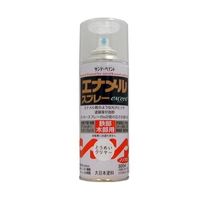 エスコ 300ml エナメルスプレー(透明) EA942EM-24 1セット(10本)（直送品）