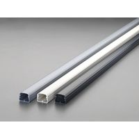 エスコ 40x30mmx2.0m モールダクト(耐候性/灰) EA947HM-41 1セット(3本)（直送品）