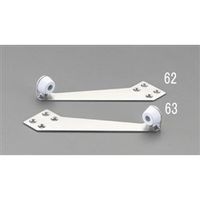 エスコ 115mm 戸当り(上枠付/左) EA951LG-63 1セット(10個)（直送品）