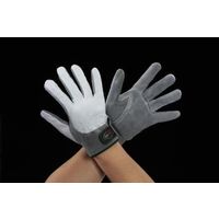 エスコ [M] 手袋(牛革) EA353J-17 1セット(10双)（直送品）