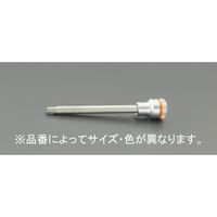 エスコ 3/8”DRxT25 [Torx]ビットソケット(ホールド仕様) EA617AK-725 1セット(4個)（直送品）