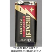 エスコ [ 9V x 1個] 乾電池(アルカリ・角形) EA758YB-16AA 1セット(15本:1本×15パック)（直送品）