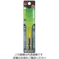 エスコ 1/4”/2.0mm ドリルビット(HSS/2本) EA824DG-2 1セット(20本:2本×10パック)（直送品）