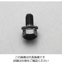 エスコ M6x16mm[ISOー10.9]六角ボルト(ワッシャー付/16本) EA949HM-616 1セット(240本:16本×15袋)（直送品）