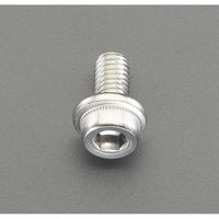 エスコ M8x30mm フランジソケット(ステンレス/2本) EA949MM-830 1セット(40本:2本×20袋)（直送品）