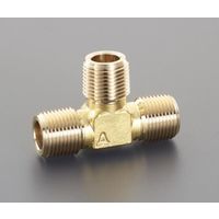 エスコ R 1/2” 外ねじチーズ EA141AA-44 1セット(4個)（直送品）