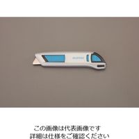 エスコ 143mm カッターナイフ(セーフティー) EA589CT-9 1セット(3本)（直送品）