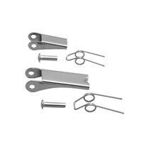 エスコ [EA987Gー2用] ラッチキット(ステンレス製) EA987G-12 1セット(30組)（直送品）