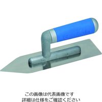 Kubala ステンレスコテ 230×70mm グリップハンドル 0499 1丁 195-6061（直送品）