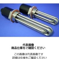 八光電機 投込みヒーター A型（100V用 銅シースタイプ） AWA1510 1個