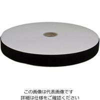 松浦工業 アクリルベルト#1 25ミリ巾黒 25M巻 厚約2ミリ 4984834246604 1個（直送品）