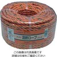 松浦工業 クレポリロープ 9ミリX50M 丸巻パック 4984834065908 1個（直送品）