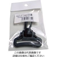 松浦工業 RH38 自在ナスカン黒 ベルト巾38ミリ用 4984834263649 1セット(3個)（直送品）